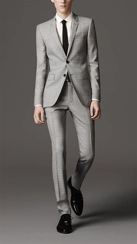 burberry skinny suit